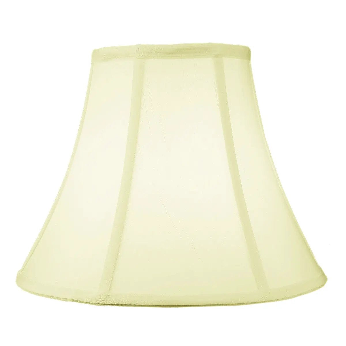 Bell Lampshade | Shantung Fabric | 12X10 Inches | Eggshell Shape