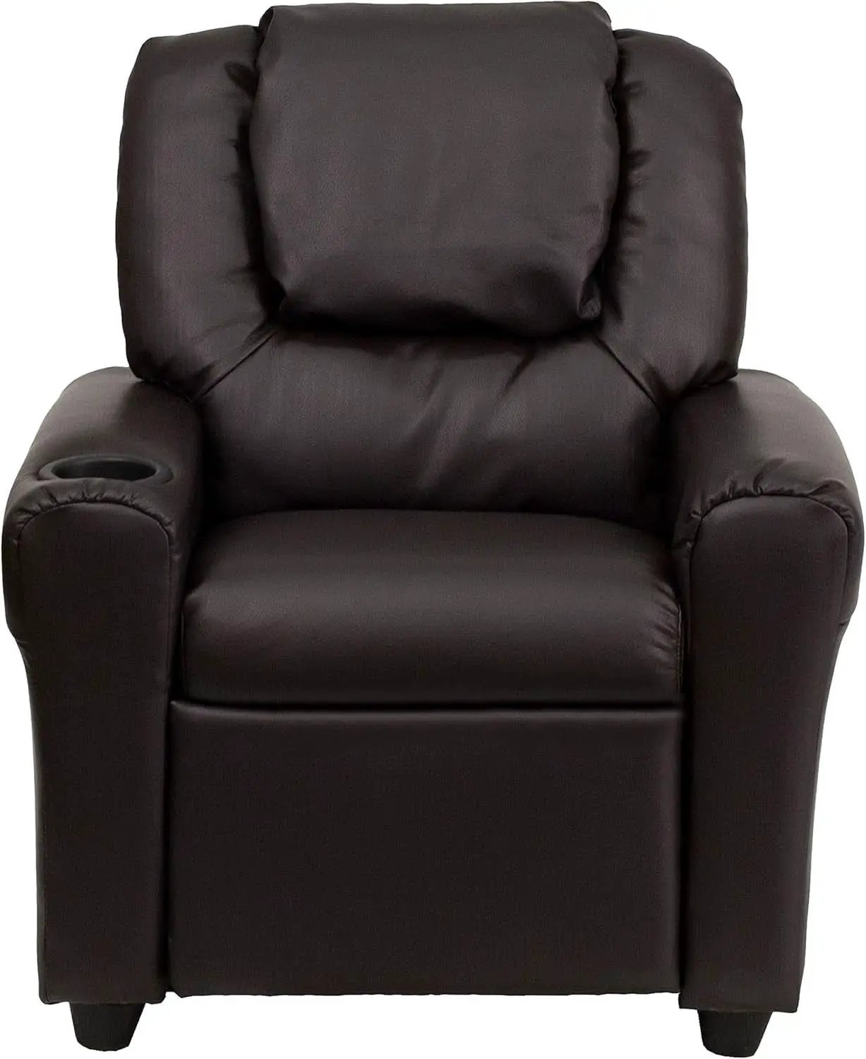 Vana Leathersoft Kids Recliner With Cup Holder And Headrest from PriceLows™