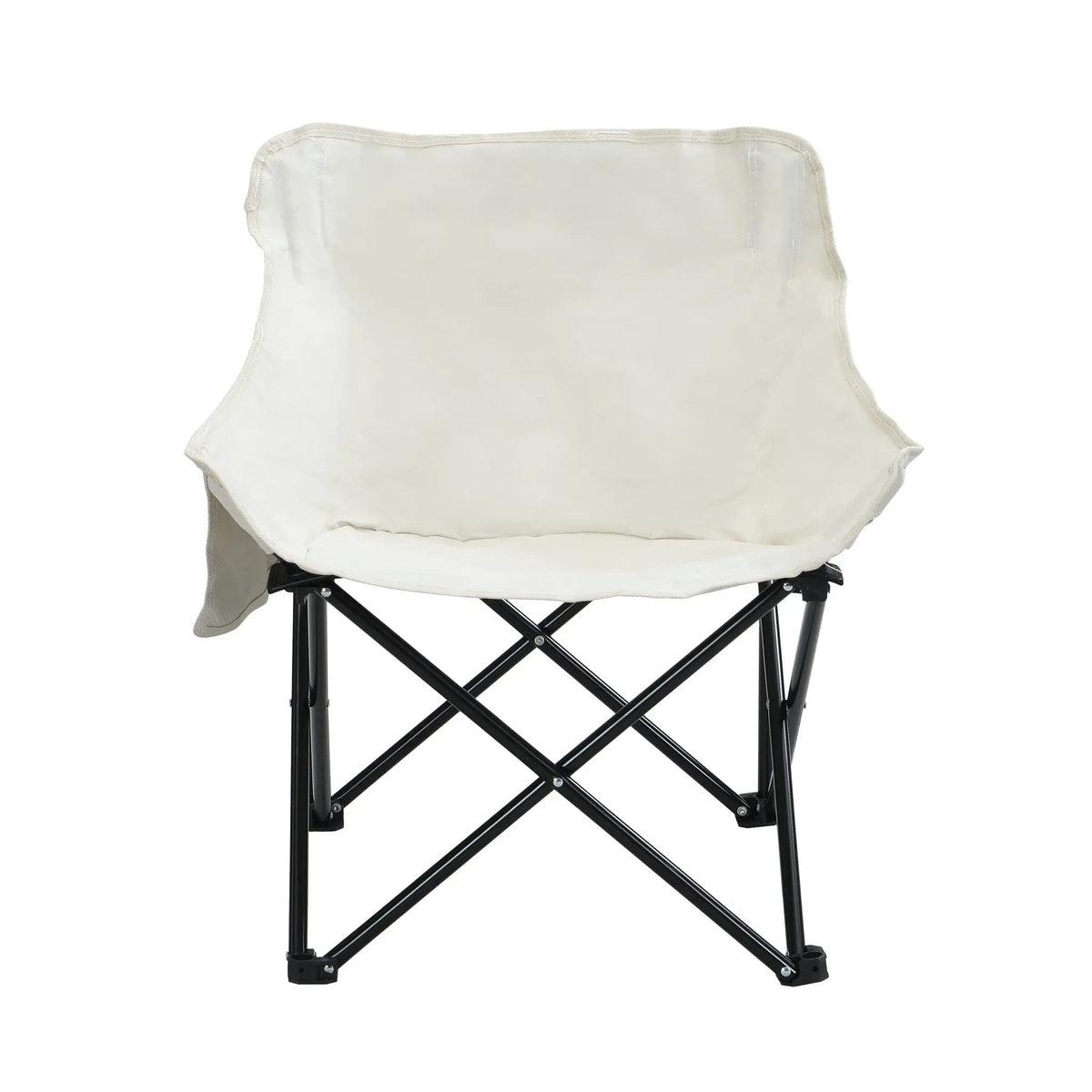 Portable Folding Camping Chairs With Carry Bag (Set of 2) | 16.5 x 20.1 x 25.6 in | Steel | Dining Room