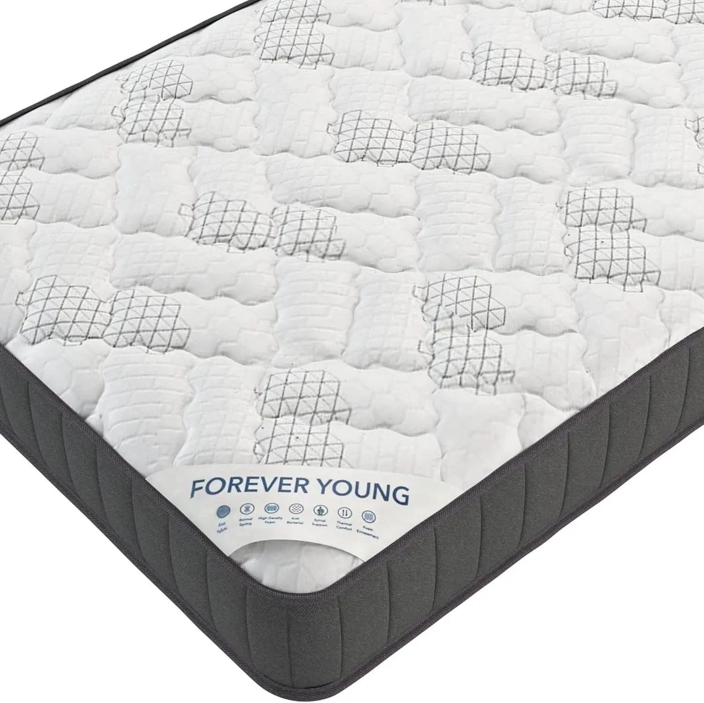 Twin Hybrid Mattress Medium Firm Comfort and Support from PriceLows™