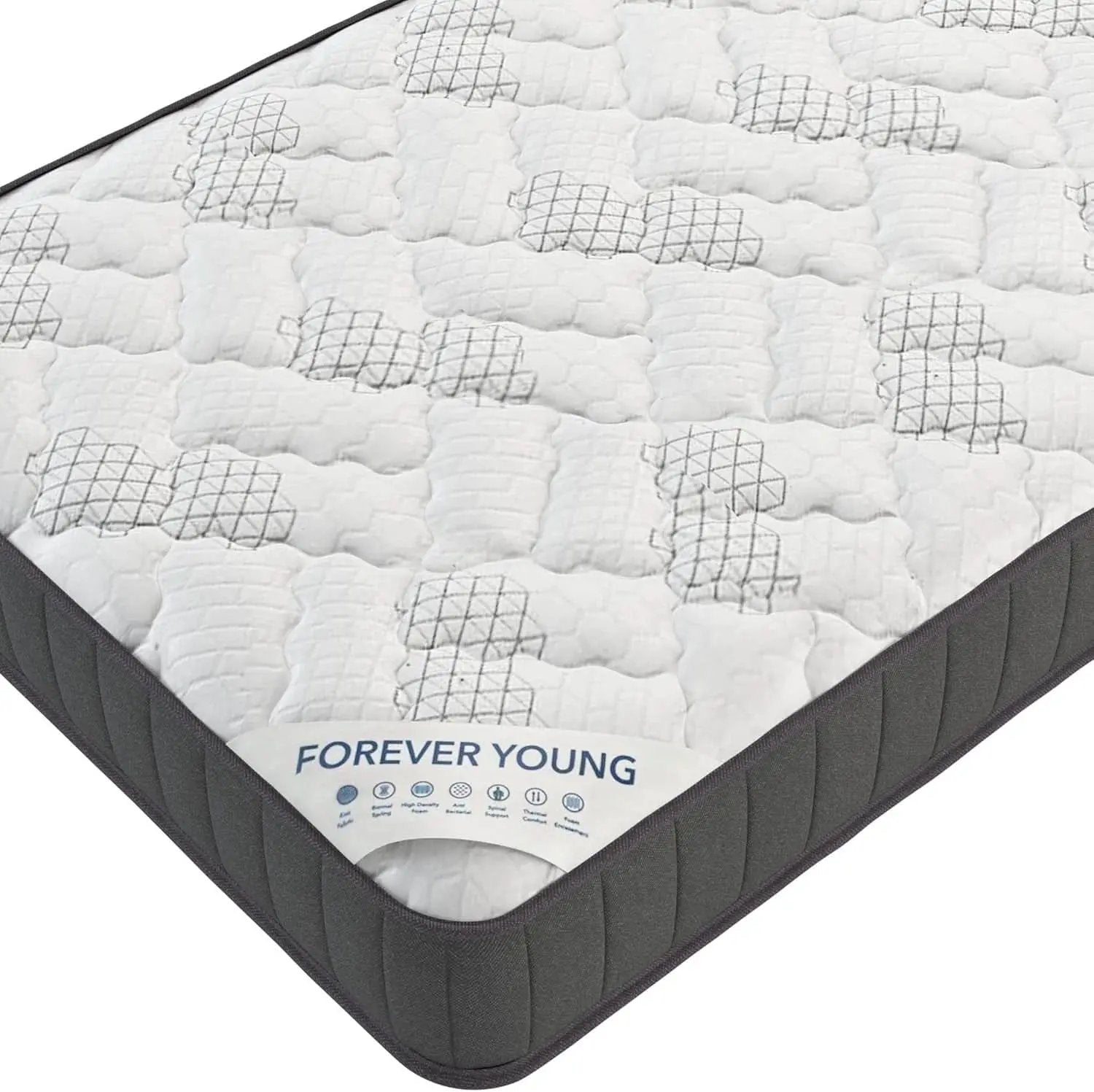 Twin Hybrid Mattress Medium Firm Comfort and Support from PriceLows™