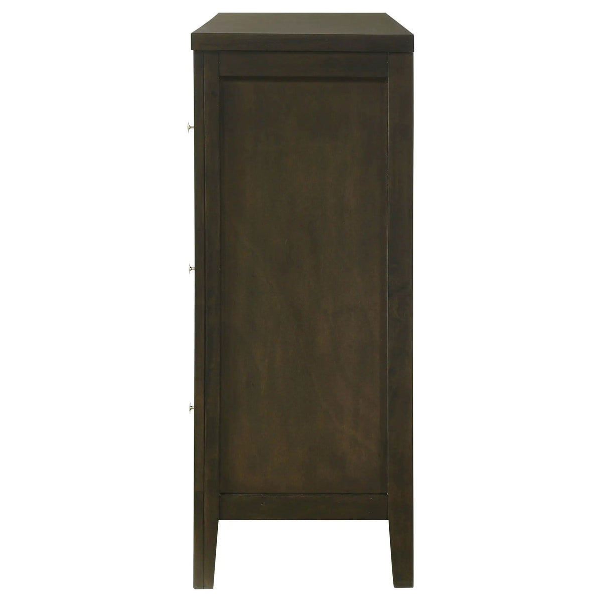 Wilkes 6-drawer Dresser Cabinet Dark Cocoa | 56.25 x 15.25 x 38.75 in | Metal | Bedroom