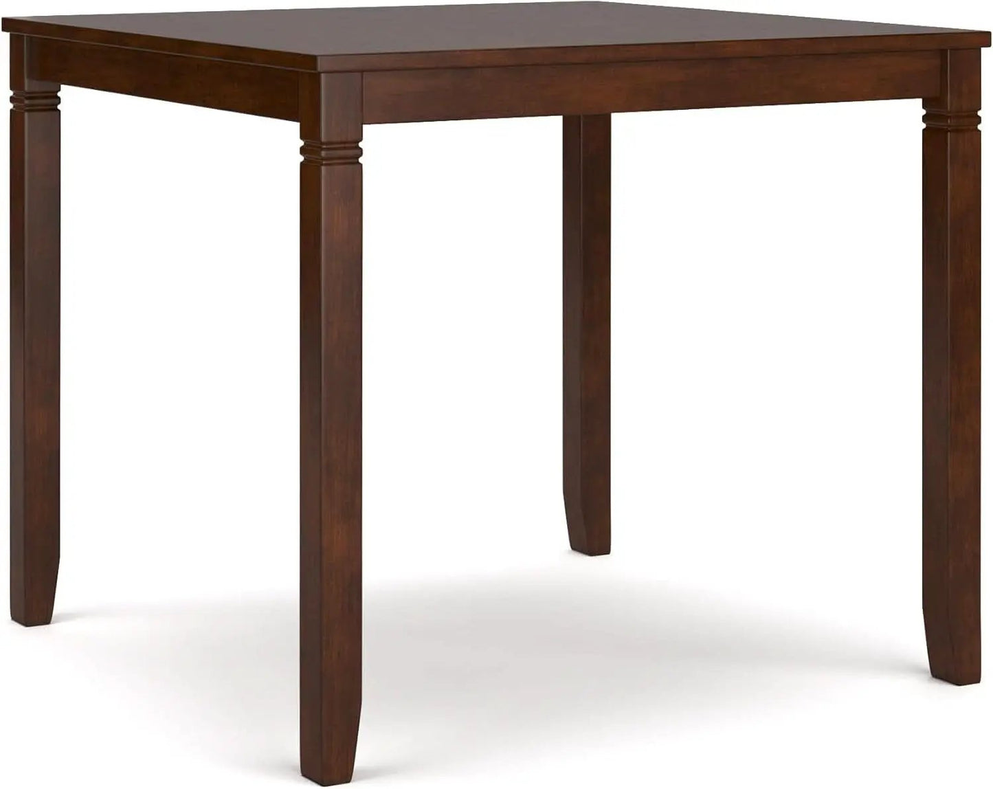 Counter Height Dining Set Brown With Table And 4 Barstools from PriceLows™