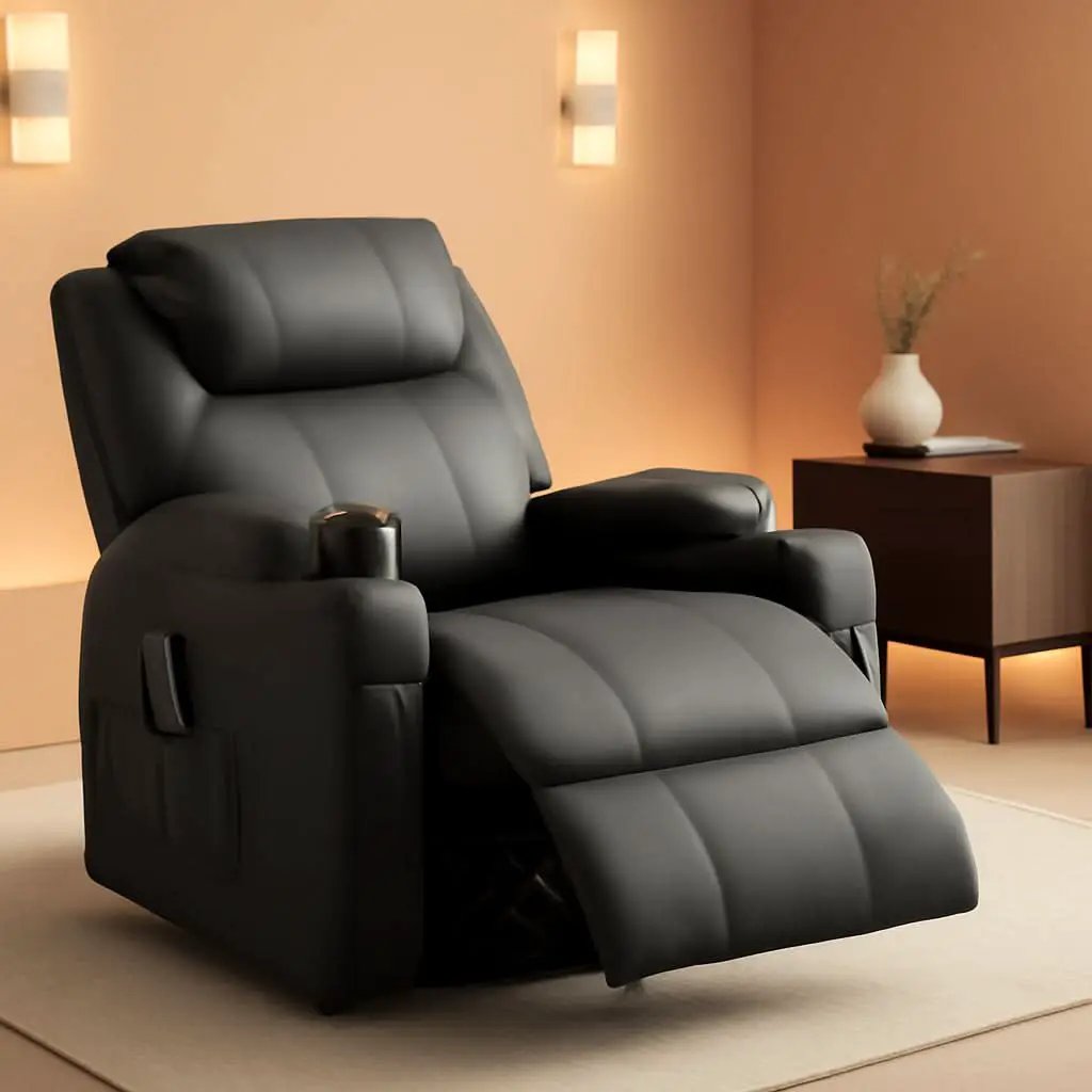 360 Degree Swivel Recliner Chair With Massage And Heat from PriceLows™
