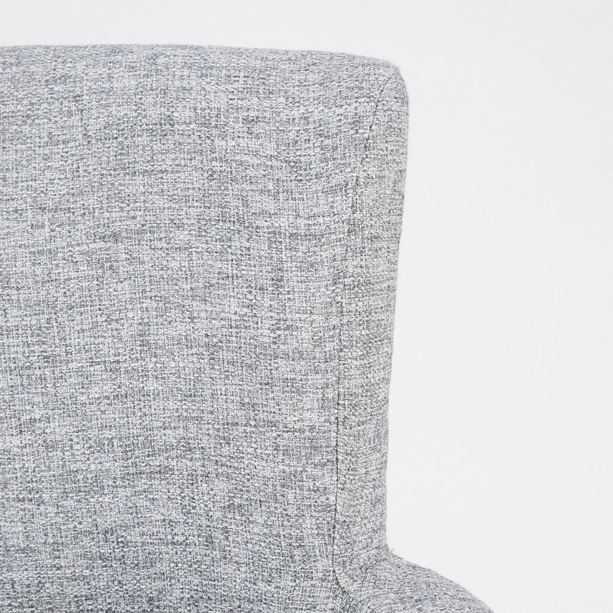 Arm Dining Chair | Brass Nail Head Detailing | Rubberwood And Solid Wood | High-Density Foam