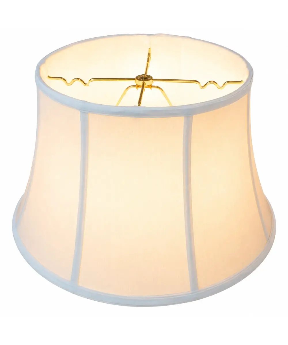White Floor Lamp Shade | 17 X 10 Inches | Premium Linen