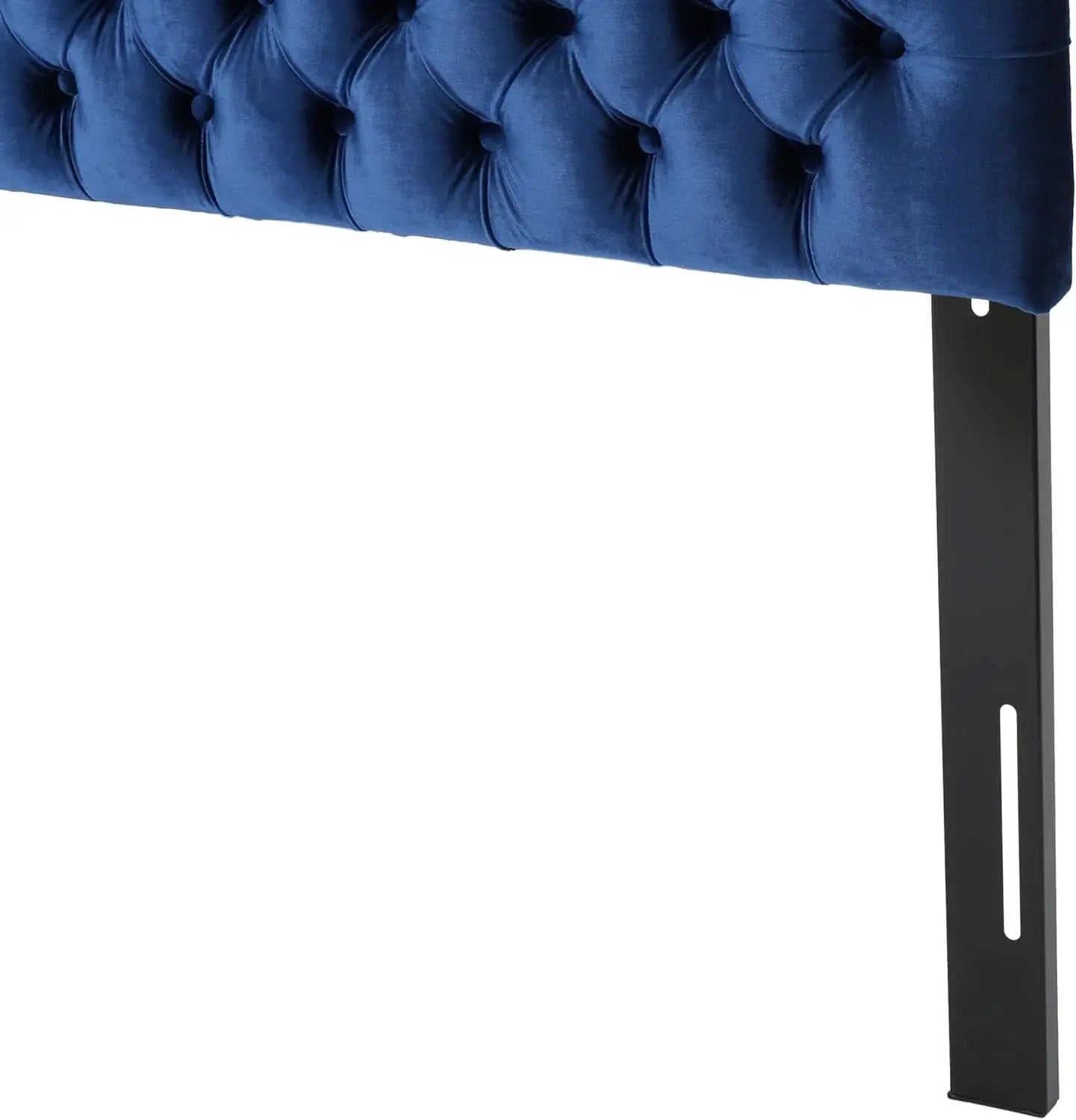 Modern Upholstered Headboard with Adjustable Height and Buttons from PriceLows™