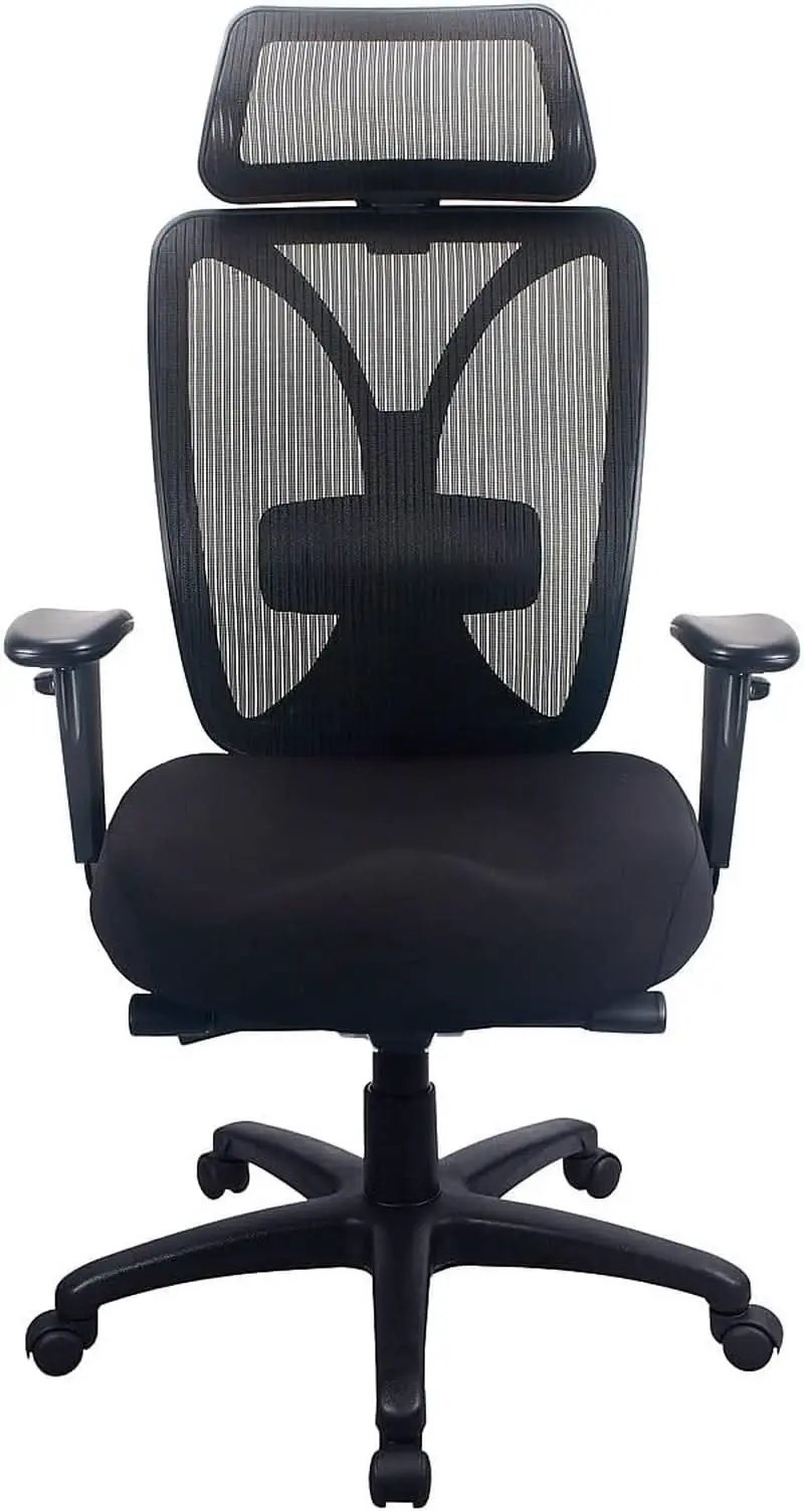Raynor Black Ergonomic Desk Chair With Lumbar Support from PriceLows™
