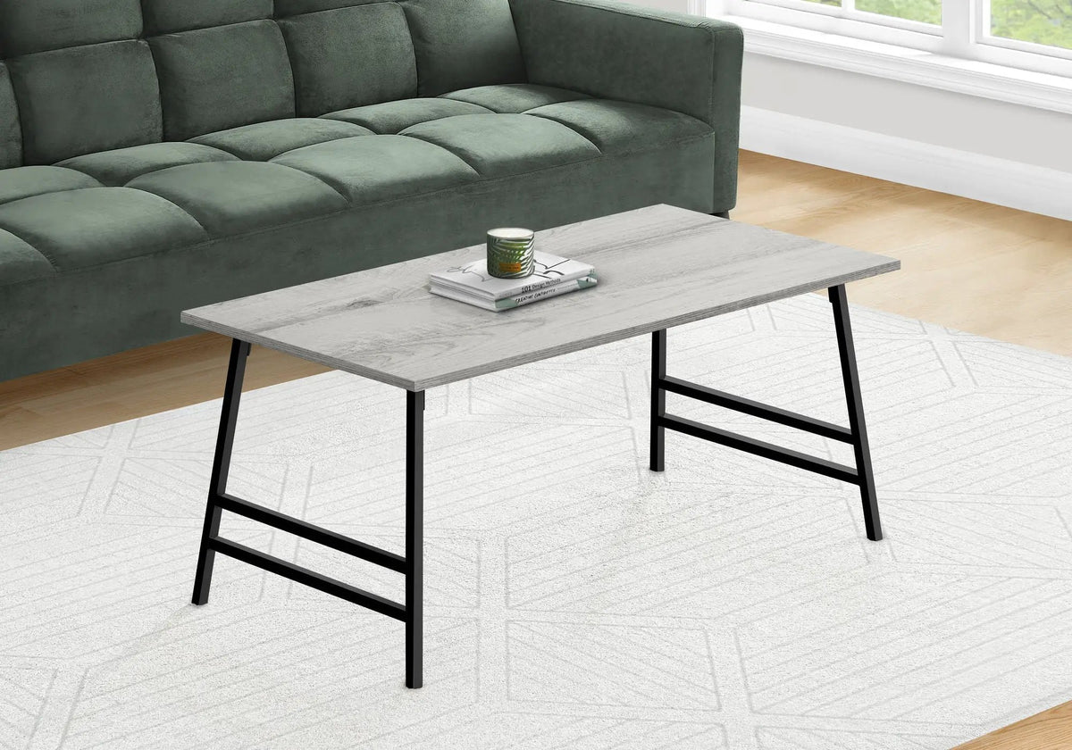 Rectangular Cocktail Table | Retro Flair | Clean Lines | Illustrated Assembly Instructions