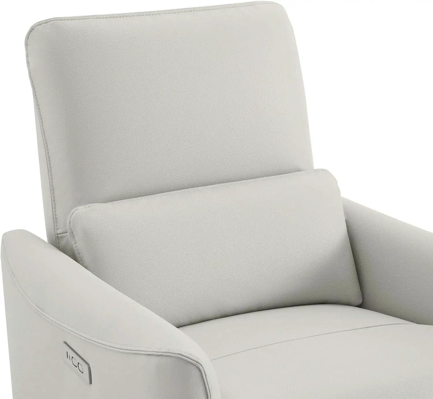 Cream Power Recliner Chair With USB Charging Lumbar Support from PriceLows™
