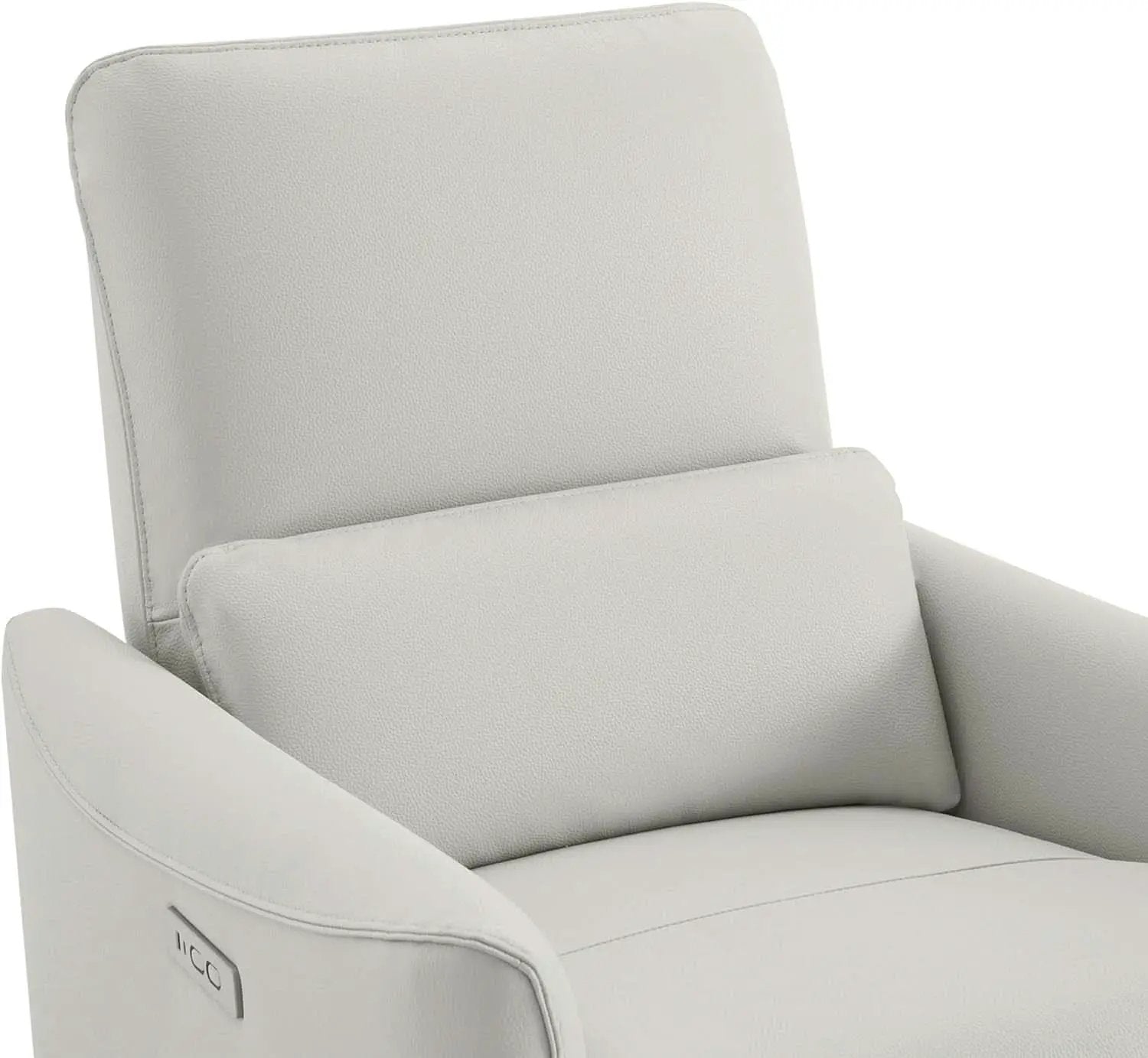 Cream Power Recliner Chair With USB Charging Lumbar Support from PriceLows™