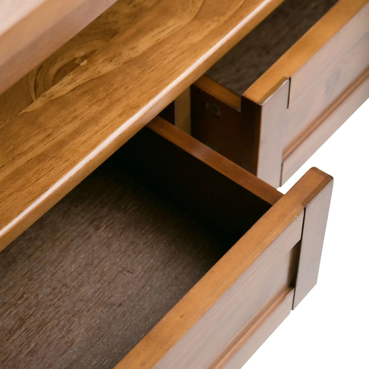 Warm Shaker Coffee Table | 2 Pieces | Solid Wood & Metal | Living Room