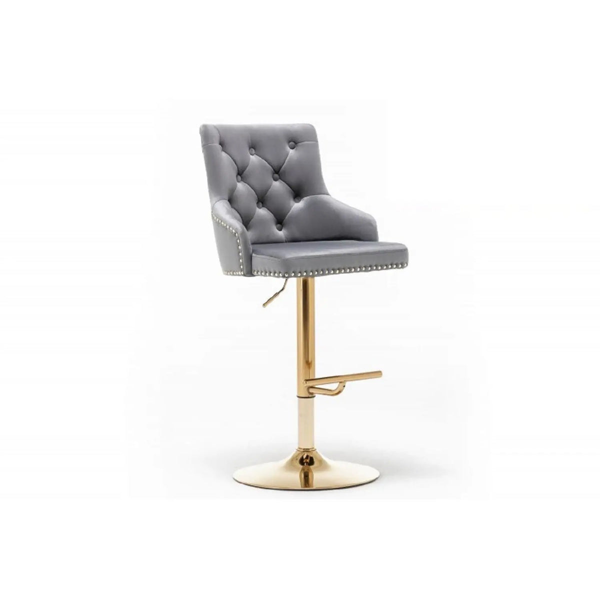 Adjustable Bar Stools | 360 Swivel | Steel Base | Set Of 2