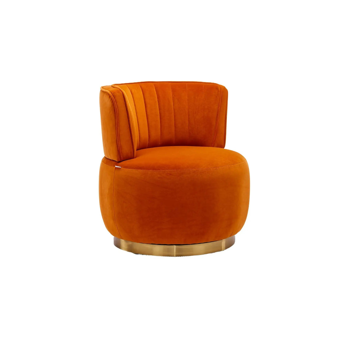 360 Degree Swivel Barrel Chair | Cuddle Accent Sofa Chair | Super Soft Fabric | Wrap-Around Barrel Back