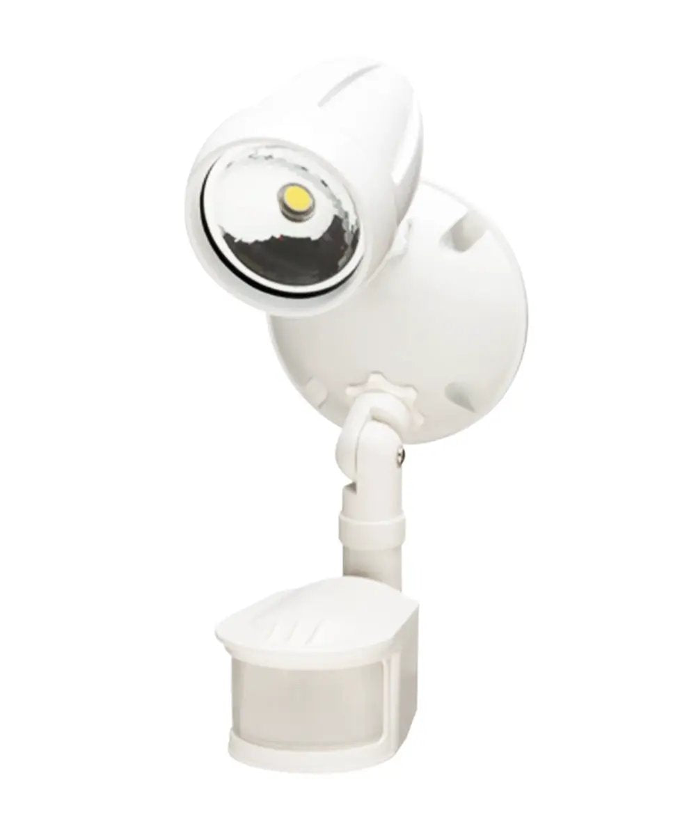 Led Outdoor Security Light | 180 Degree Beam | Motion Sensor | White