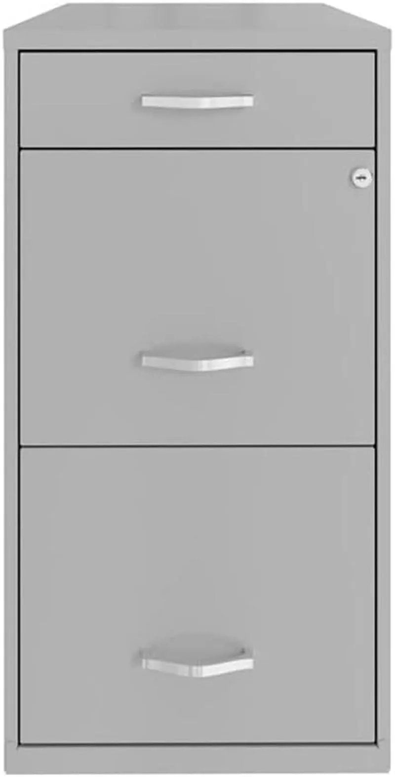 Space Solutions 18In Deep File Cabinet Arctic Silver from PriceLows™