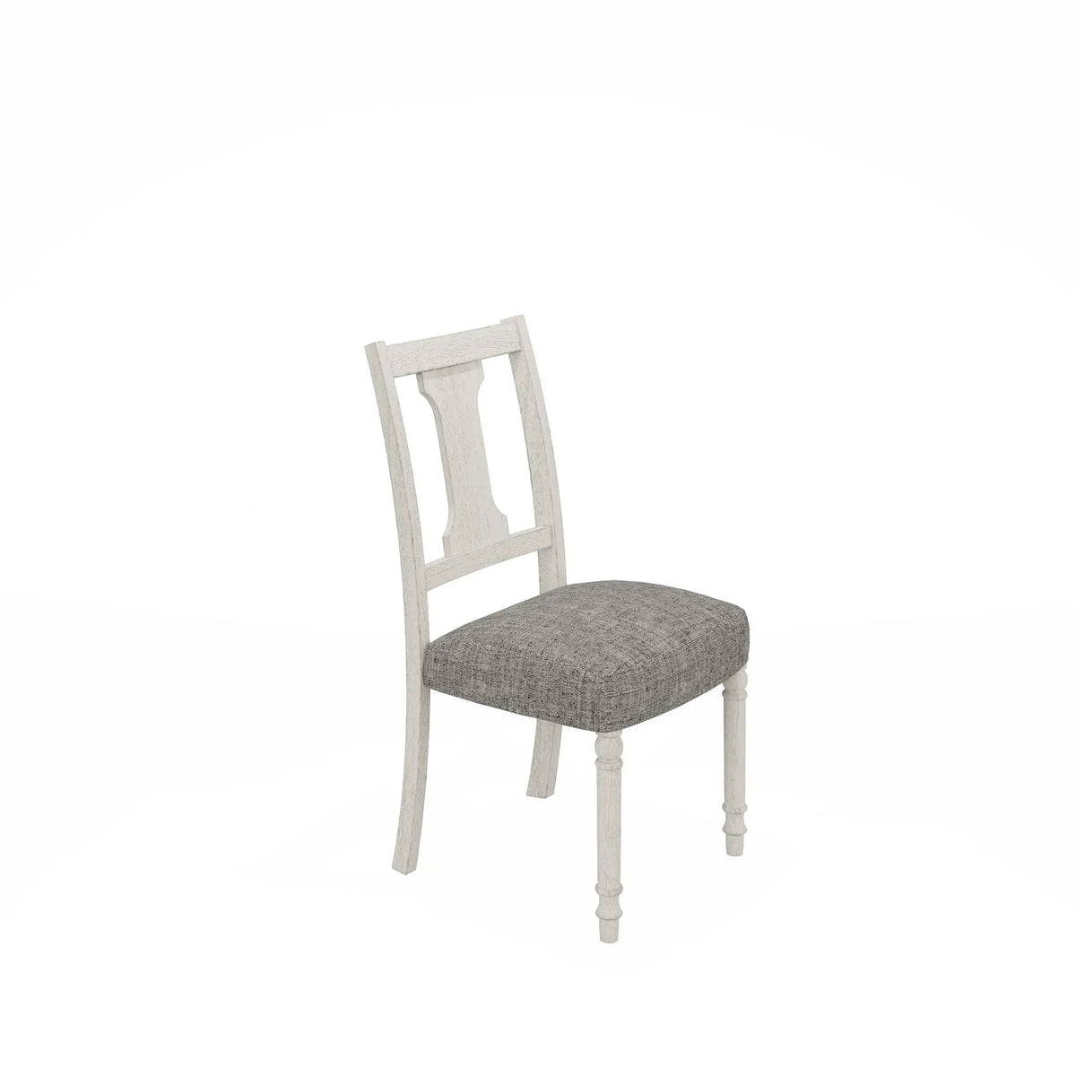 Tannen Dining Side Chairs | Set Of 2 | White And Gray | Dining Area