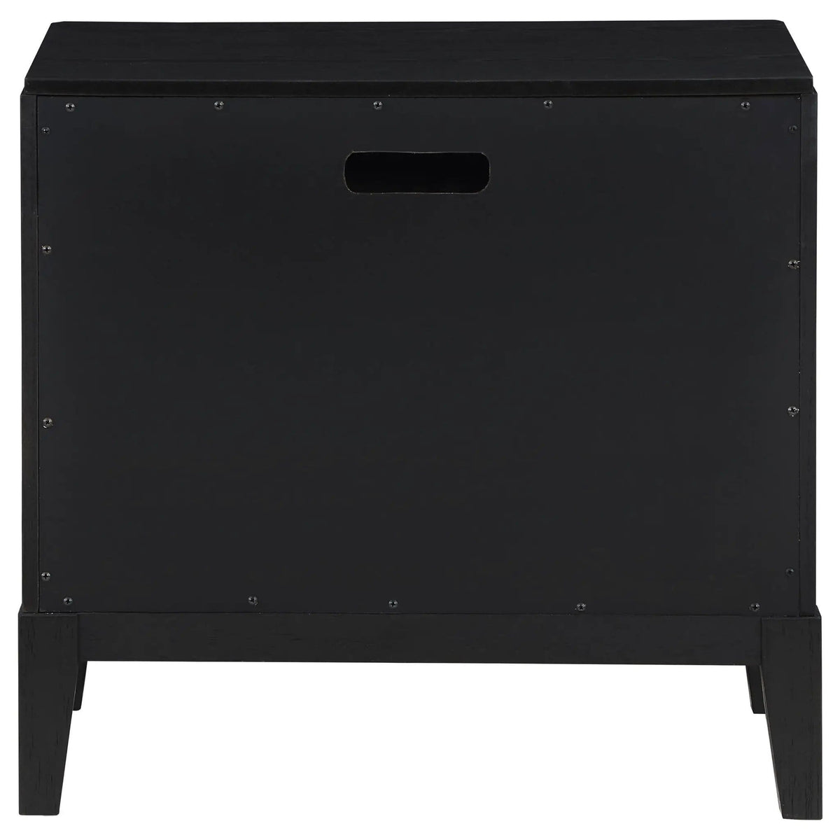 Brookmead 2-drawer Nightstand | 28.25 x 18 x 26.75 in | 2-Drawer | Black