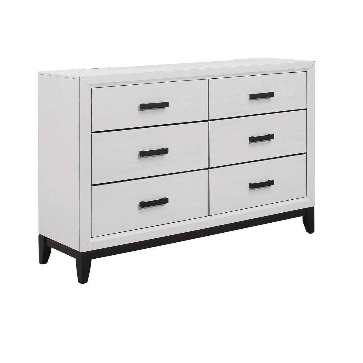 Mirage Dresser | Six Spacious Drawers | Sleek Finish | 58 Inch Width