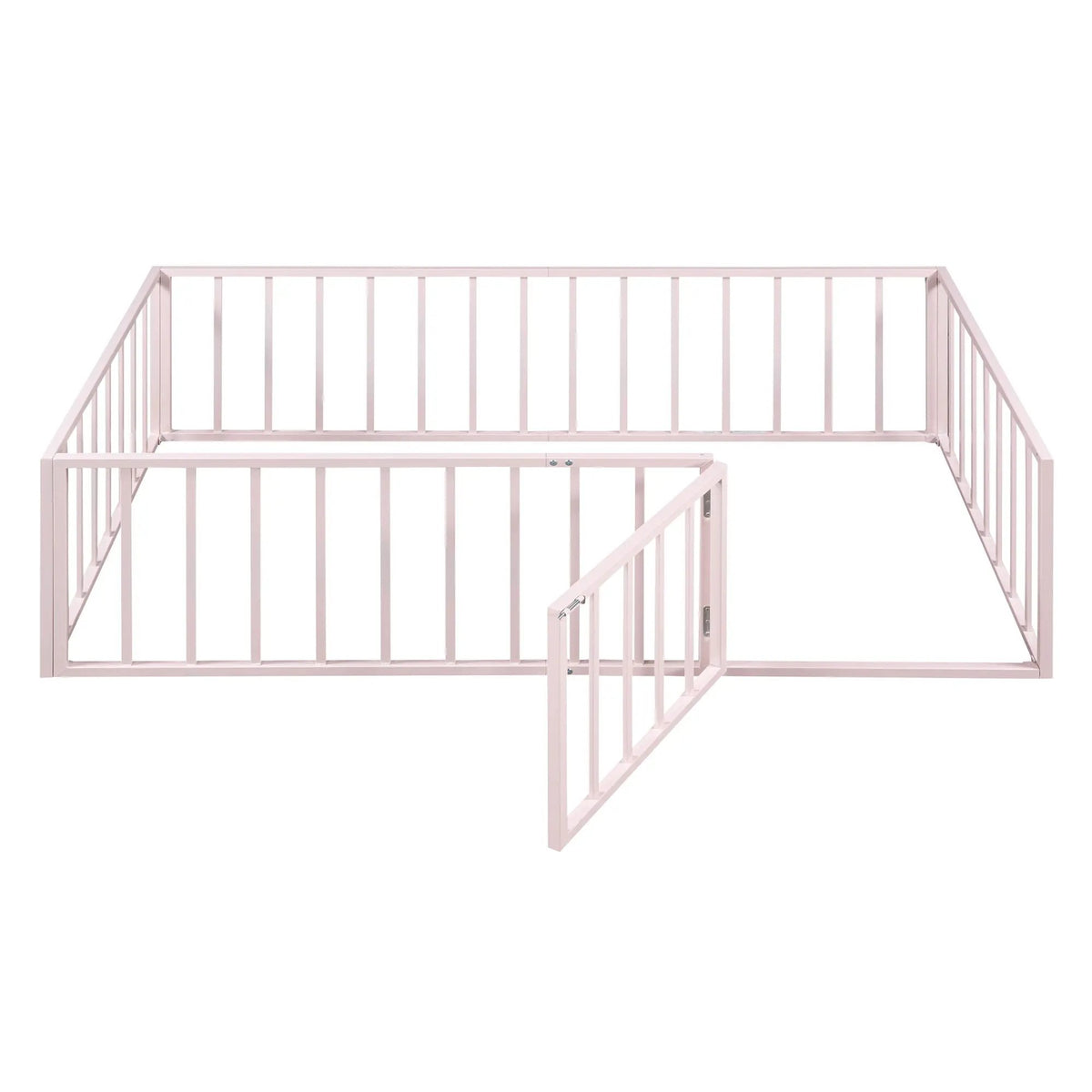 Metal Floor Bed Frame | Raised Fence Gate | Low Platform Design