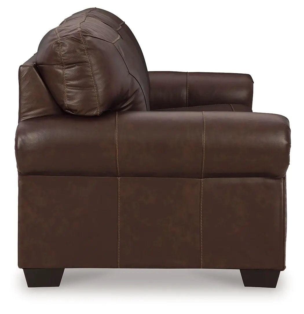 Colleton Sofa | Dark Brown | 26 Inch Arm Height | 92 Inch Length