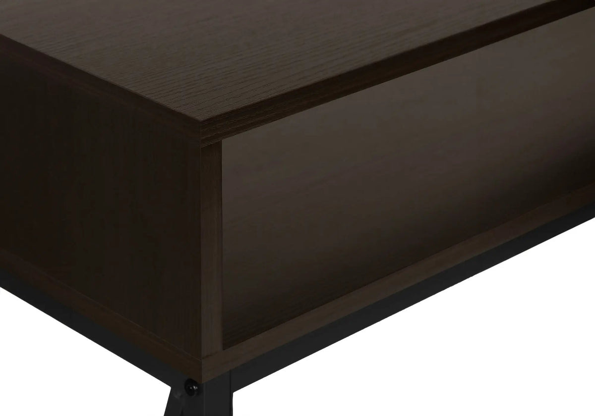 Wood-Look Entryway Console Table | 47.25 Inch Width | Metal X-Frame | Contemporary Design