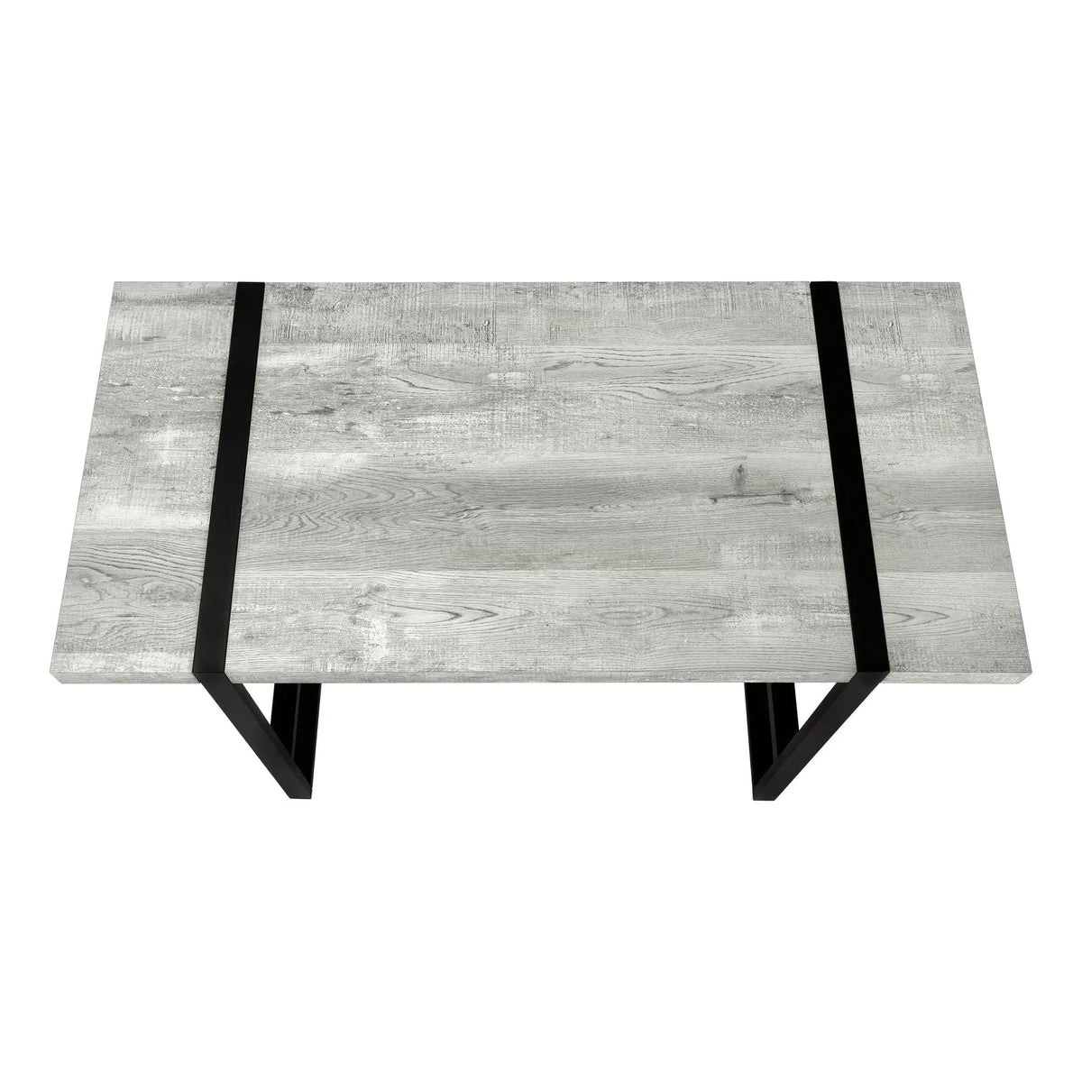 Industrial Computer Desk | 49 Inch Width | Robust Metal Legs | X-Shaped Support Bar