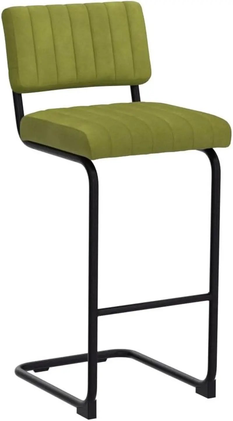 30 Inch Velvet Tufted Bar Stools Set of 2 Kitchen Island from PriceLows™