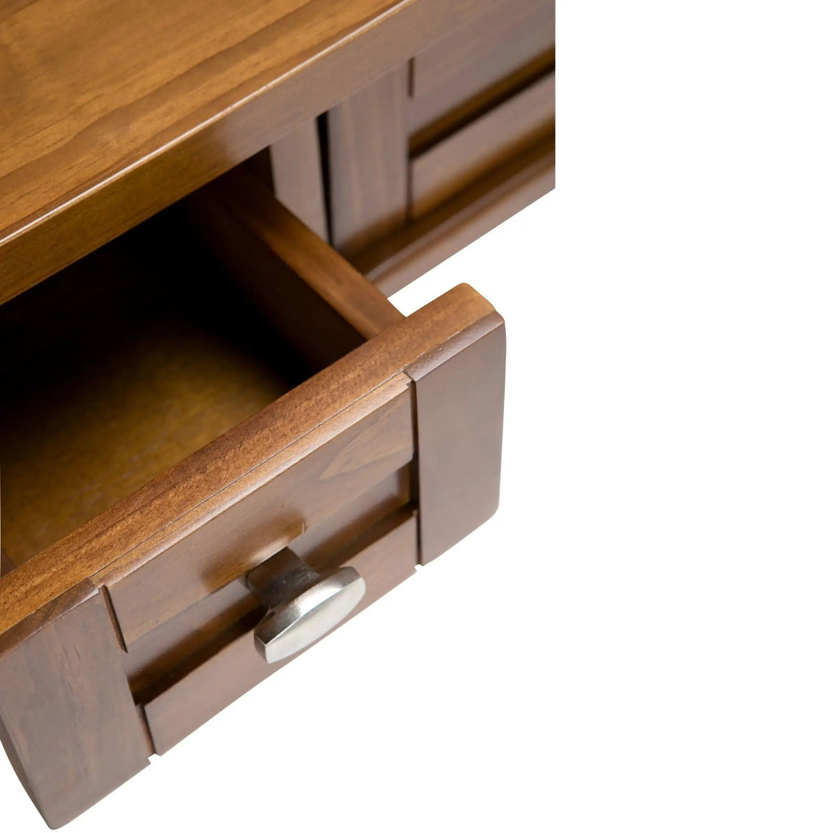 Warm Shaker Handcrafted Desk | Solid Wood | NC Lacquer Finish | 48 Inch Length