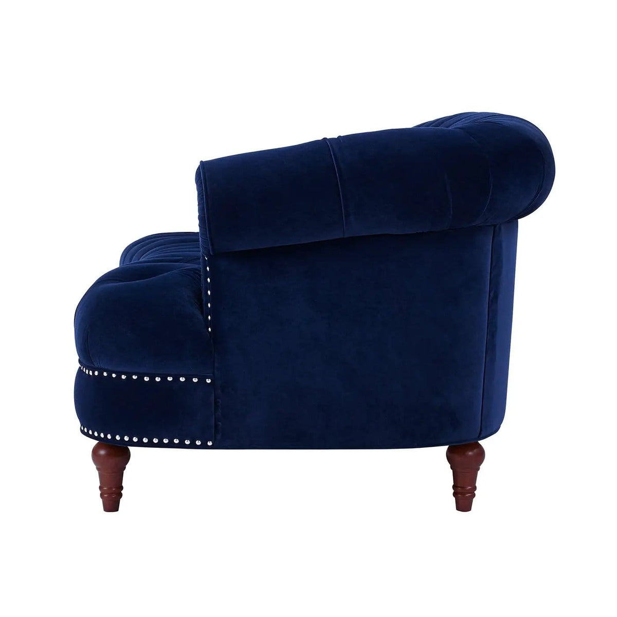 La Rosa Victorian Chesterfield Tufted Sofa | 3 Pieces | Fabric & Iron | Living Room
