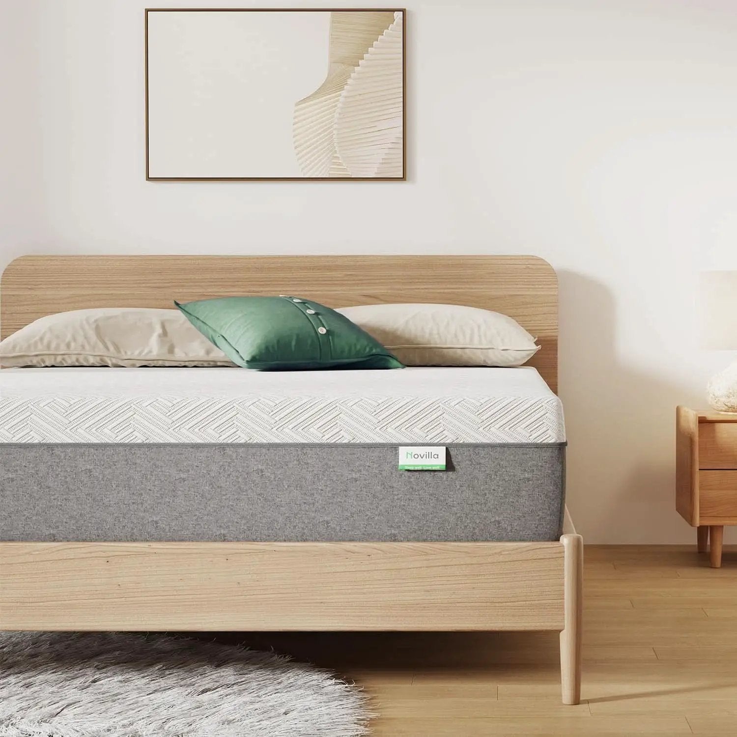 Twin Gel Memory Foam Mattress For Plush Sleep Comfort from PriceLows™