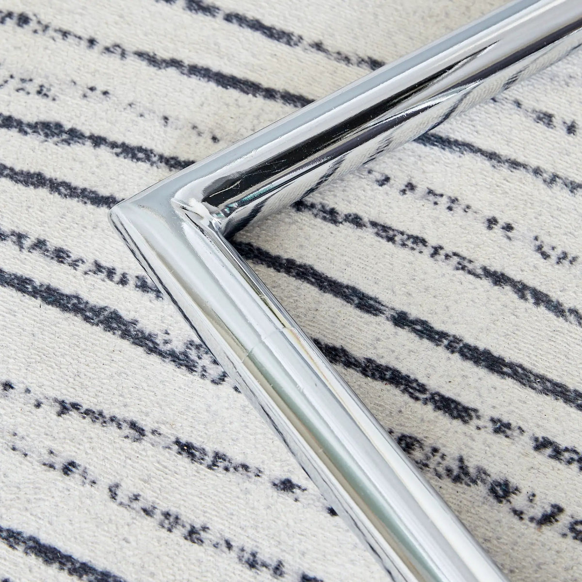 Modern Dining Chairs | Padded Seat | Metal Legs | Anti-Slip Footpads