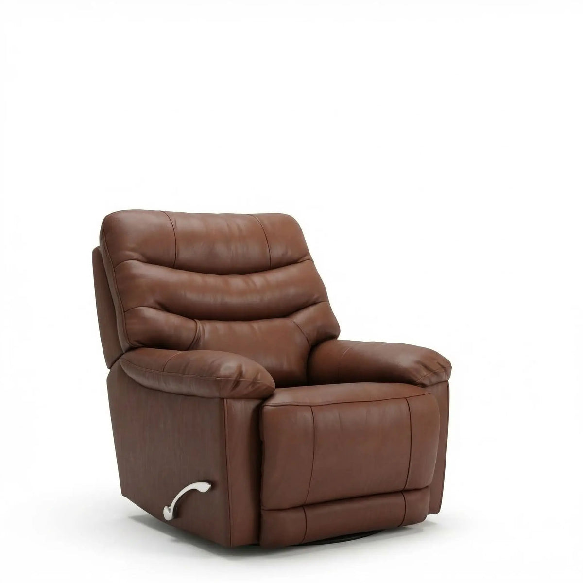 Oslo Antelope Swivel Glider Recliner | Manual Footrest | 360 Degree Swivel Base | No-Sag Suspension