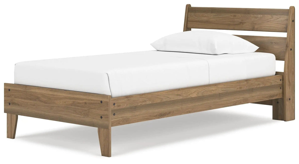 Deanlow Panel Bedroom Set | 2 Piece Bedroom Set | Walnut | Bedroom