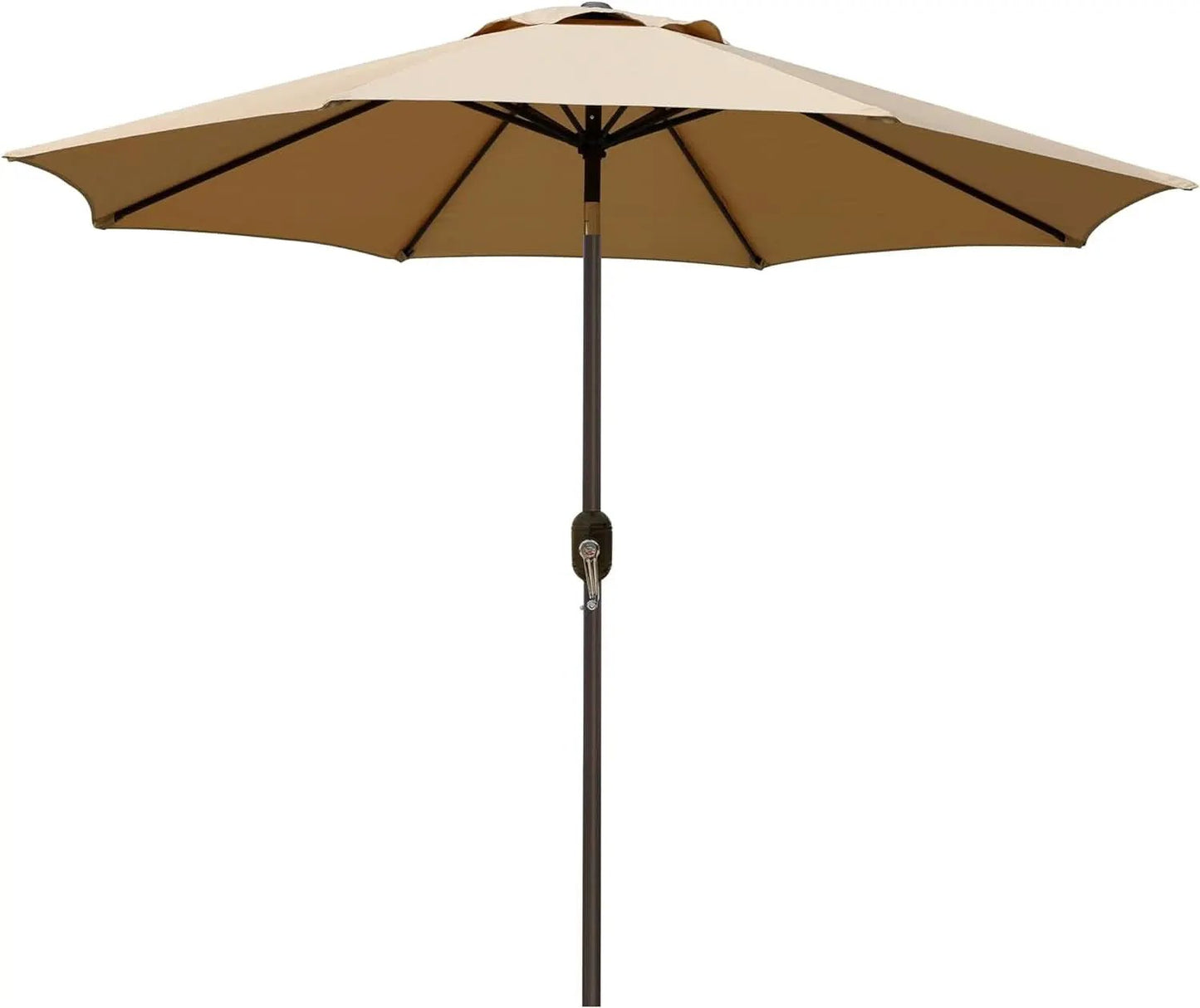 9 Foot Outdoor Patio Umbrella With Push Button Tilt from PriceLows™