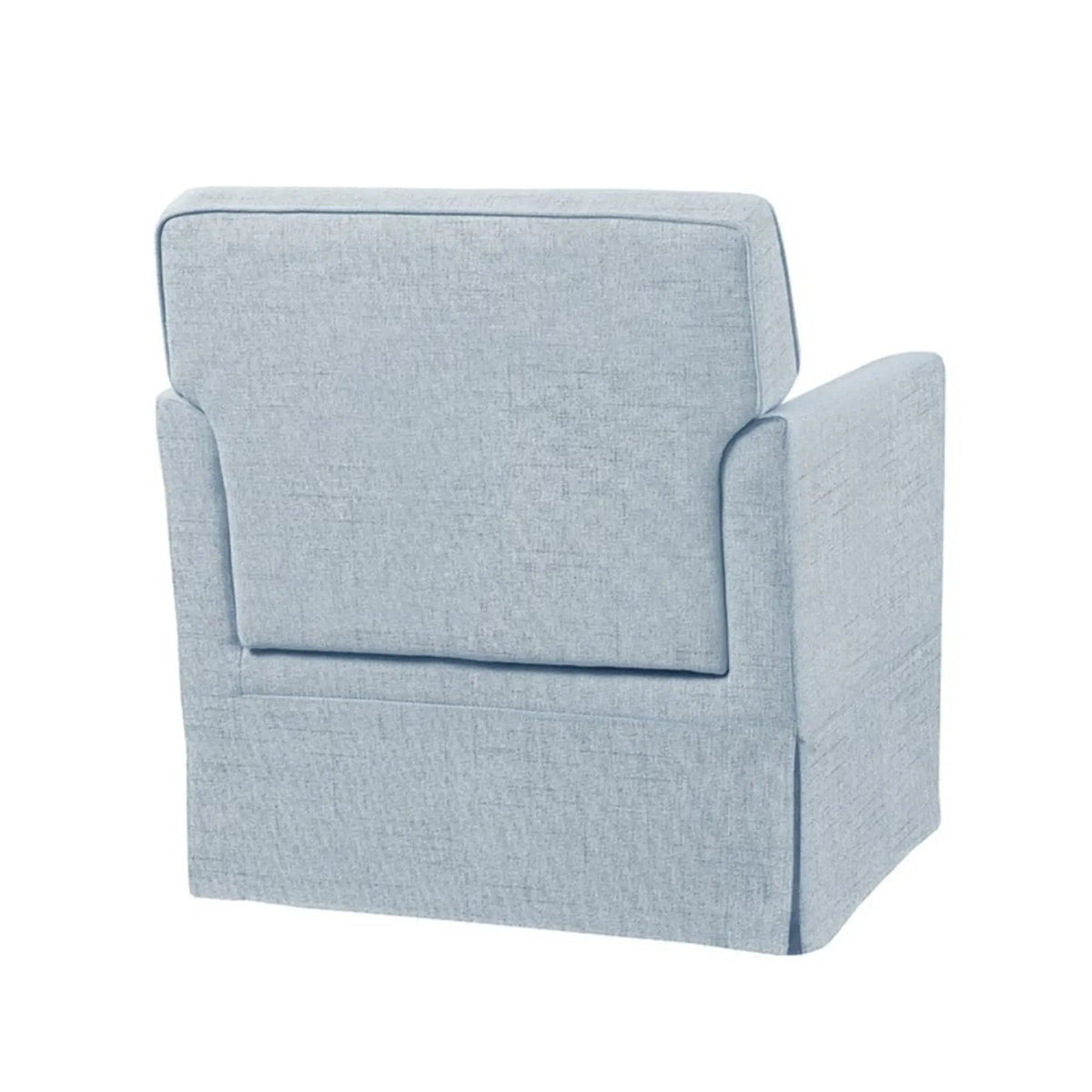 Timeless Accent Armchair | Classic Track Arm Silhouette | Skirted Base | Slipcover Design