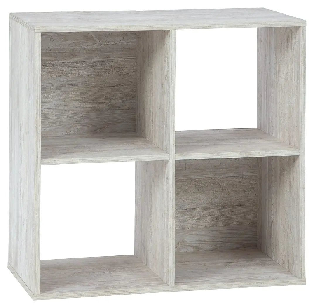 Paxberry Cube Organizer | Whitewashed Eight-Cube Design | Coastal Chic Style | Weatherworn Finish