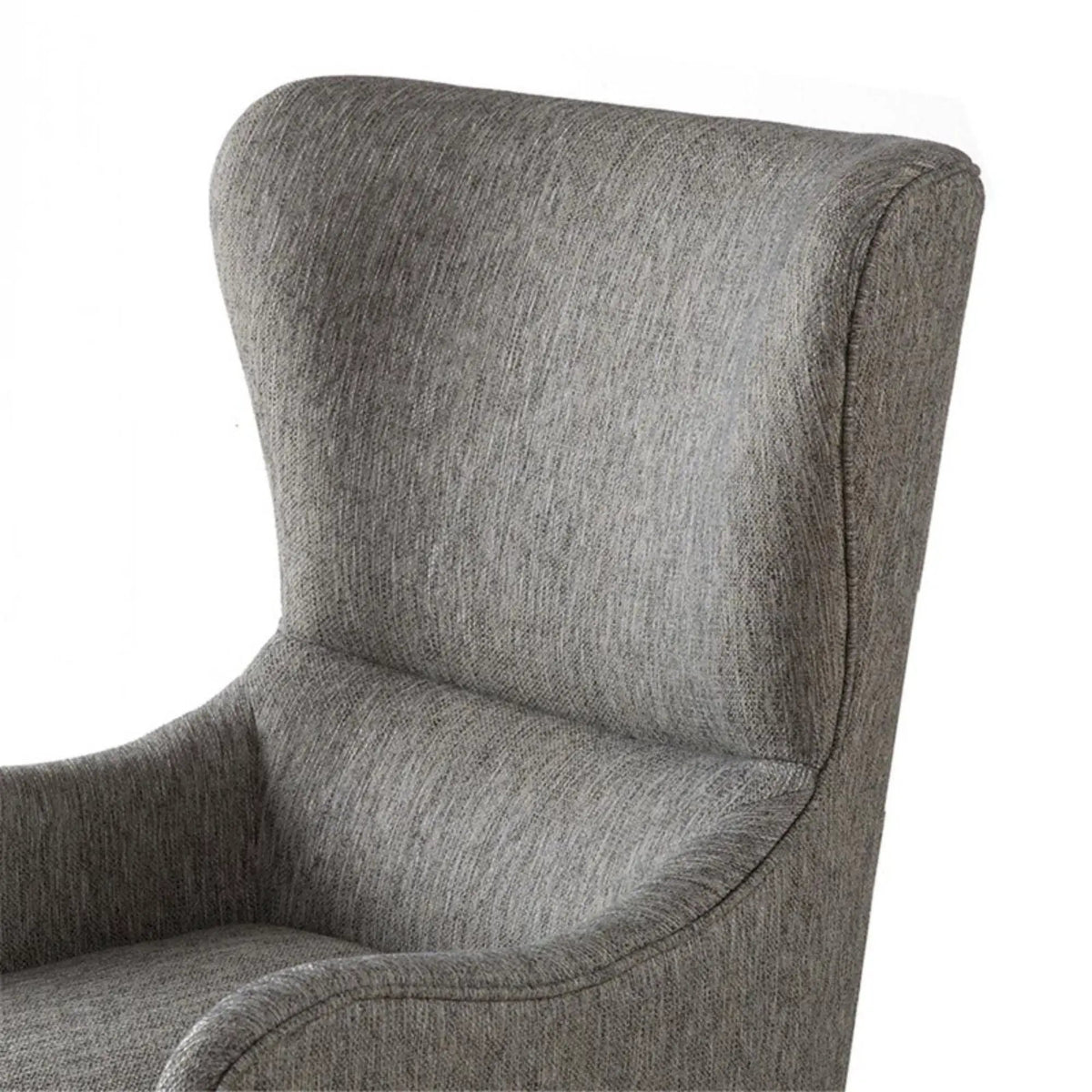 Arianna Swoop Wing Chair | Traditional Wing Back | Round Arms | High-Density Foam