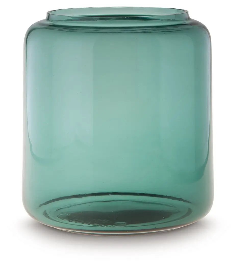 Inisland Blown Glass Vase | Subtle Color Pop | Elegant Form | 8 Inch Height