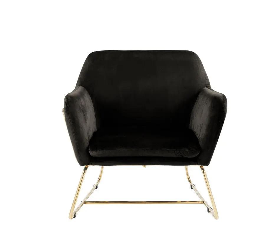 Keira Accent Chair With Metal Base | 3 Pieces | Metal | Living Room