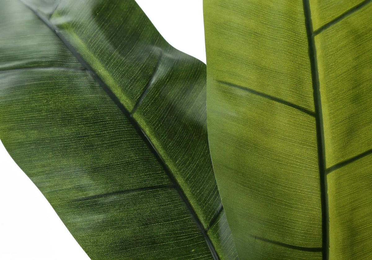 55 Inch Artificial Banana Tree | 15 Adjustable Leaves | Real Touch | Indoor Faux Floor Plant