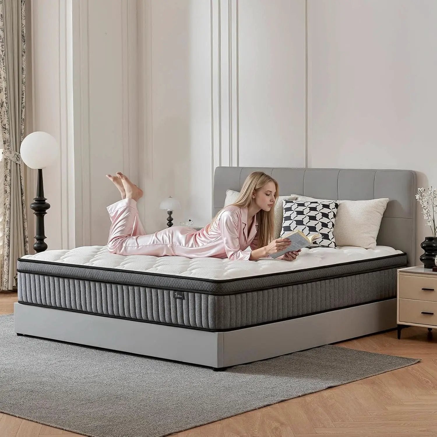 12 Inch Ultra Hybrid Cooling Gel Memory Foam Mattress from PriceLows™