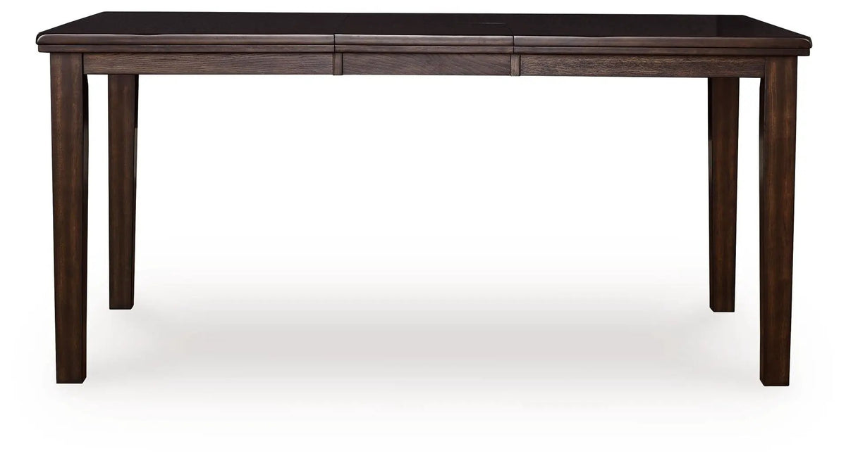 Haddigan Extension Dining Table | Counter Height | 78 Inch Width | Vintage-Inspired Finish