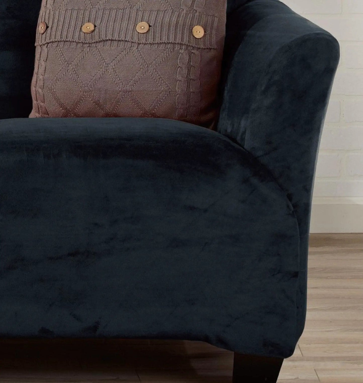 Velvet Stretch Slipcover - Gale Collection from PriceLows™