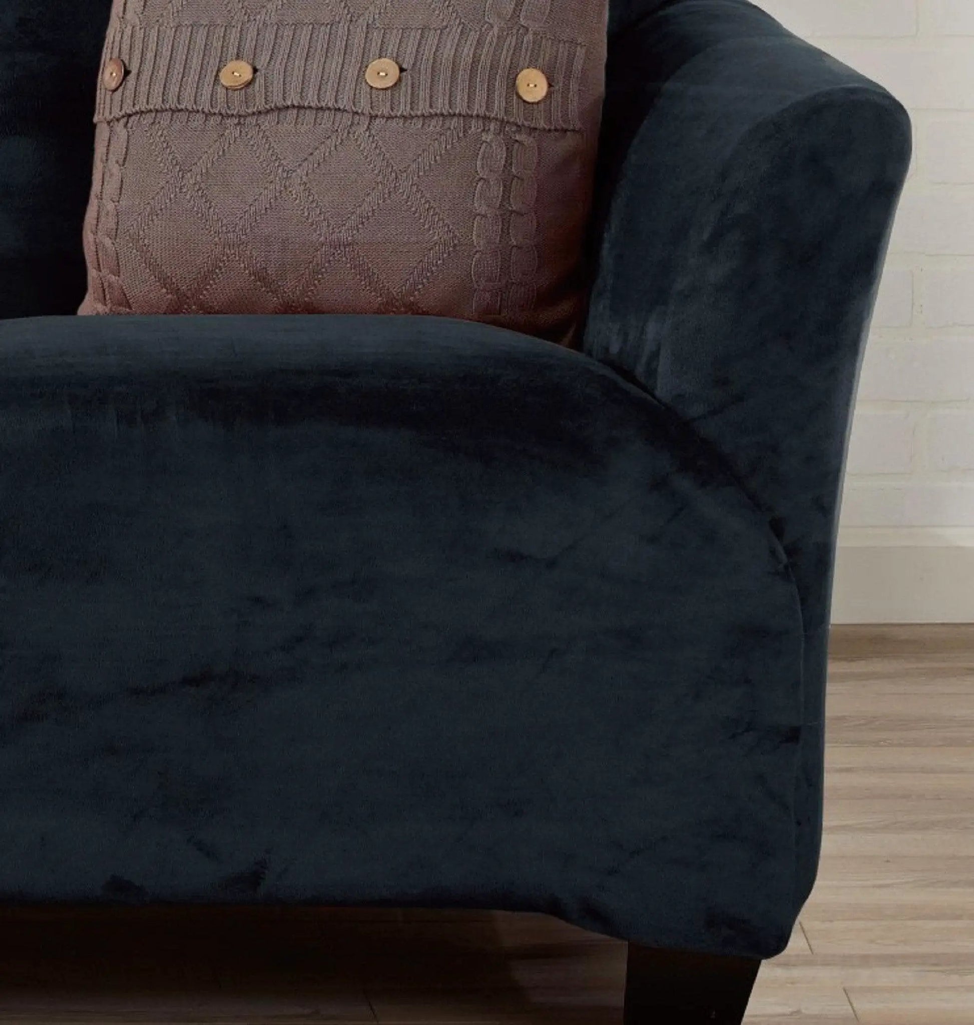 Velvet Stretch Slipcover - Gale Collection from PriceLows™