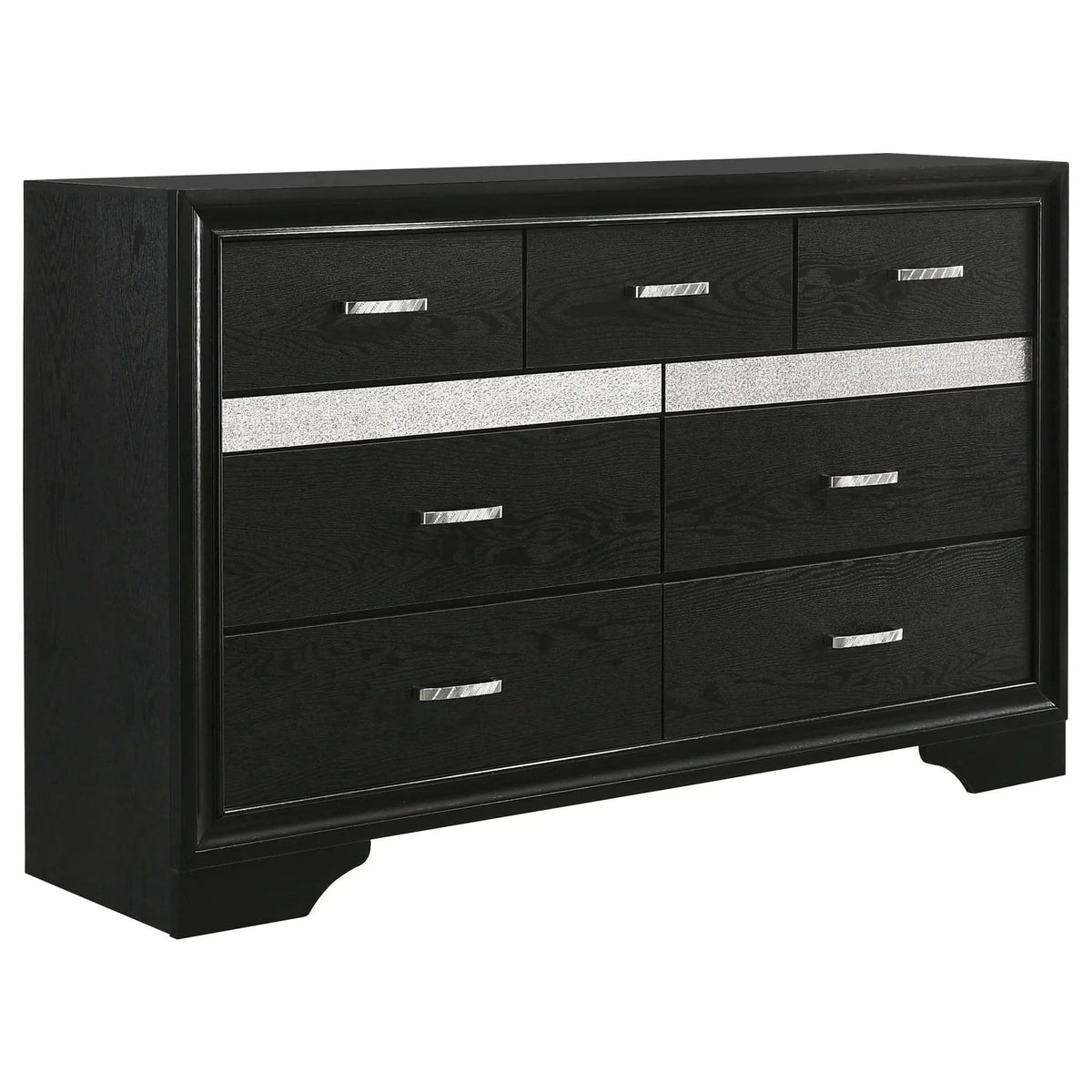 Miranda 5-piece Full Bedroom Set | 5-Piece Set | Bedroom Furniture | Black