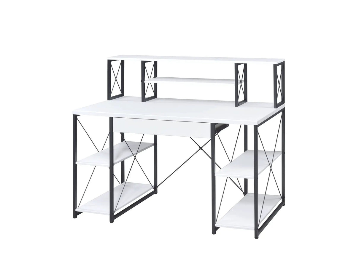 Writing Desk | Spacious Drawer | Eight Compartments | Three Finishes
