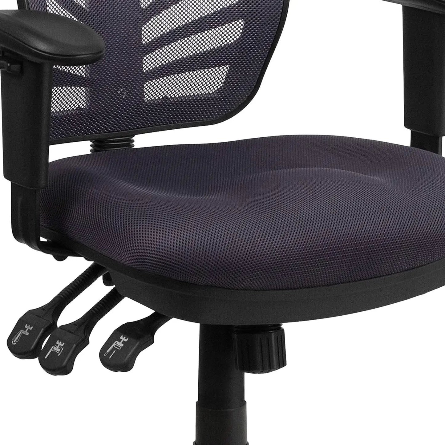 Nicholas Mid-Back Ergonomic Mesh Office Chair Dark Gray from PriceLows™