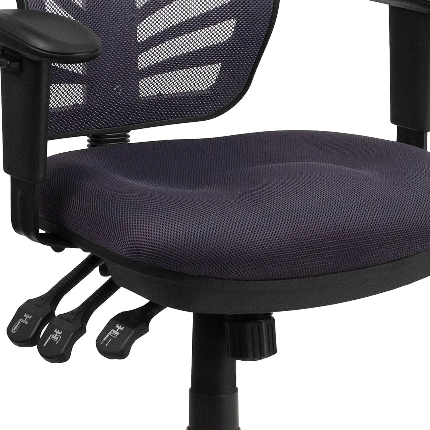 Nicholas Mid-Back Ergonomic Mesh Office Chair Dark Gray from PriceLows™