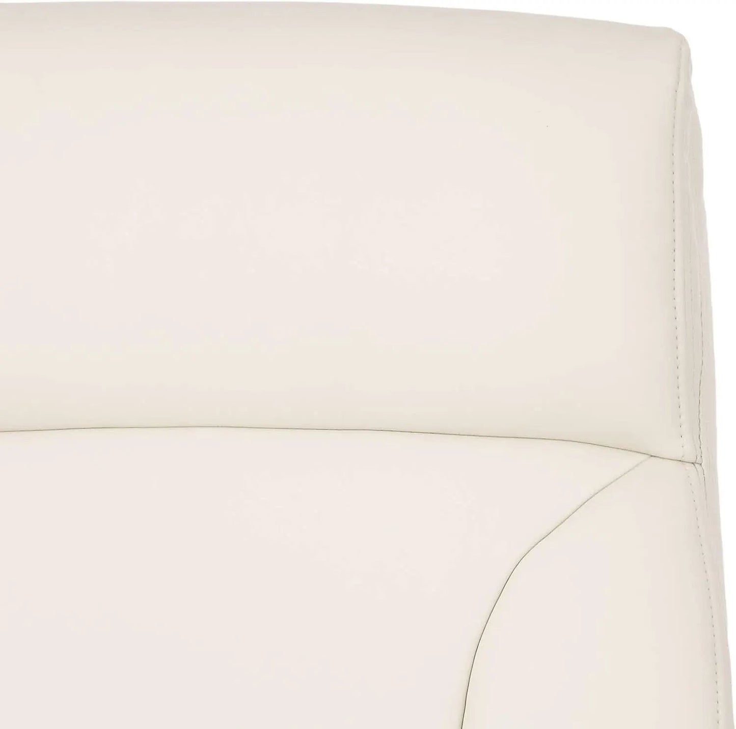 Ivory Executive Desk Chair With Oversized Cushion 275Lb from PriceLows™